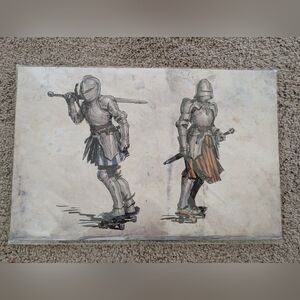 Medieval Knight Wall Art Decor